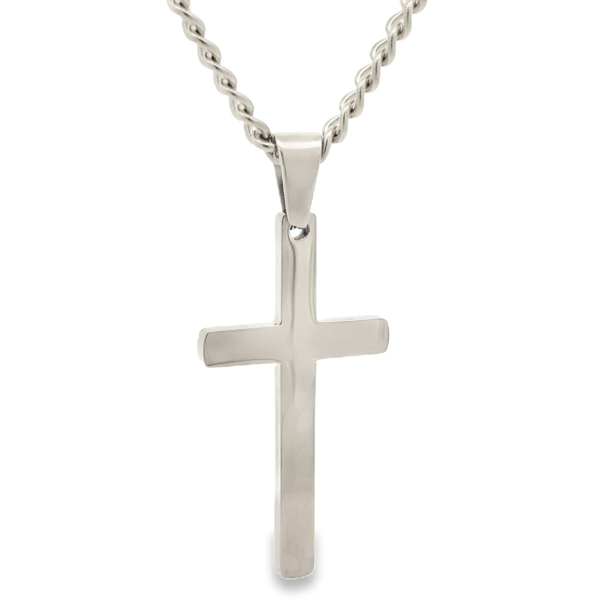 Stainless Steel Cross Necklace