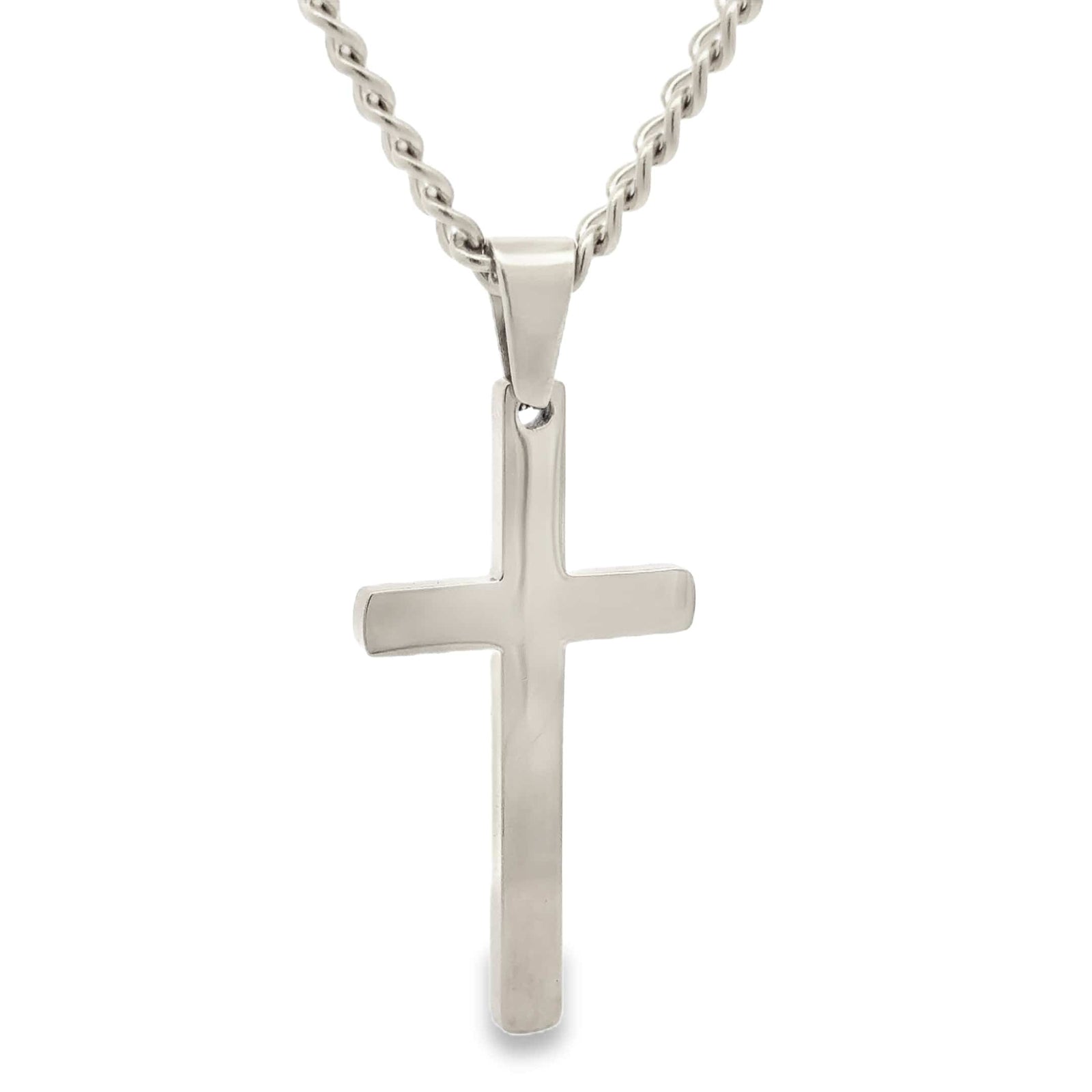 Stainless Steel Cross Necklace