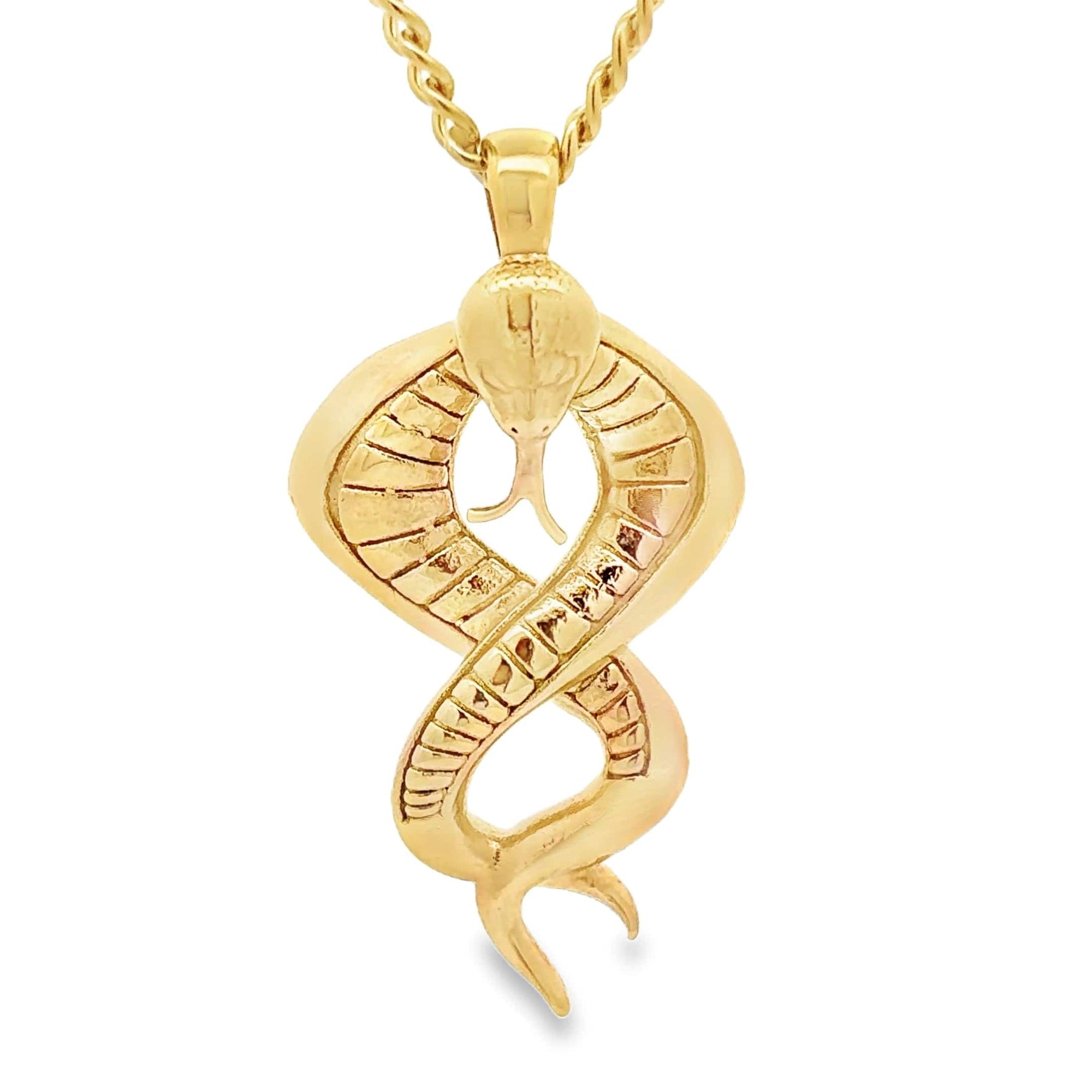 Snake Necklace - Gold