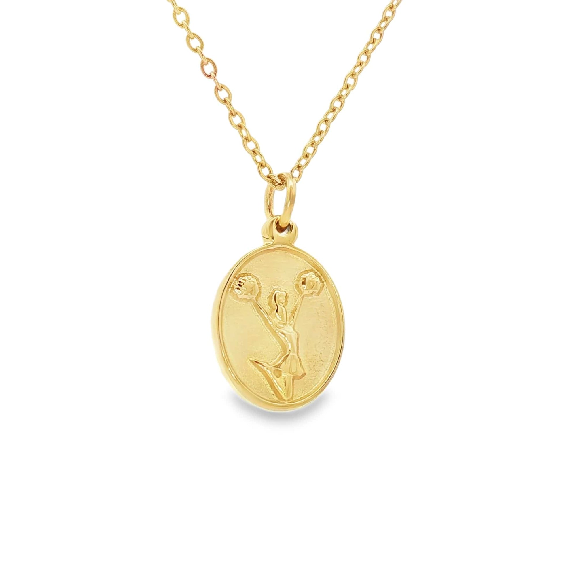 Cheer Silhouette Pendant