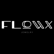 logo of FlowX Jewelry | Number Pendants, Baseball Necklace | Sports Jewelry