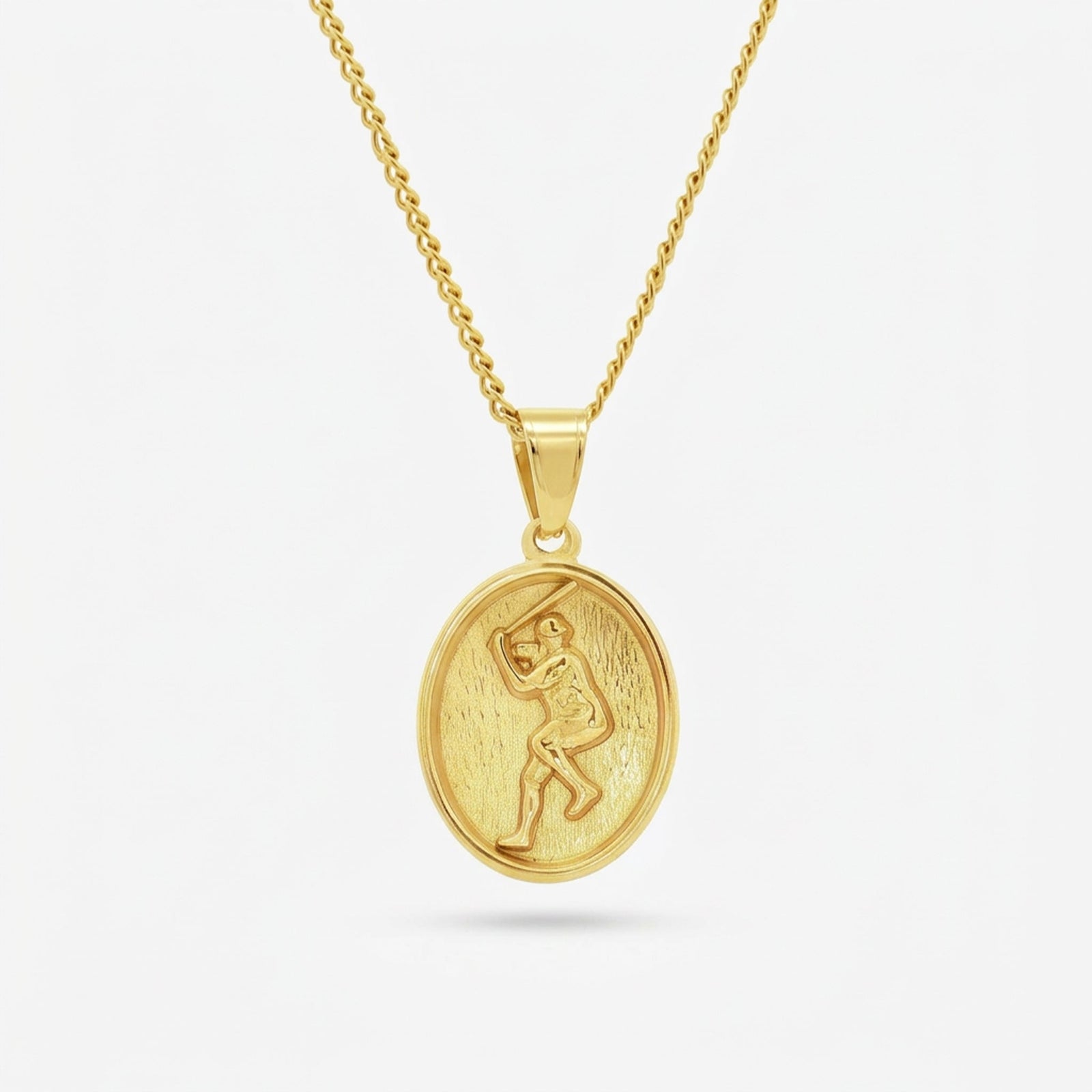 Baseball Silhouette Pendant