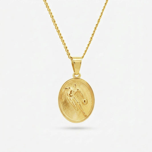 Basketball Silhouette Pendant
