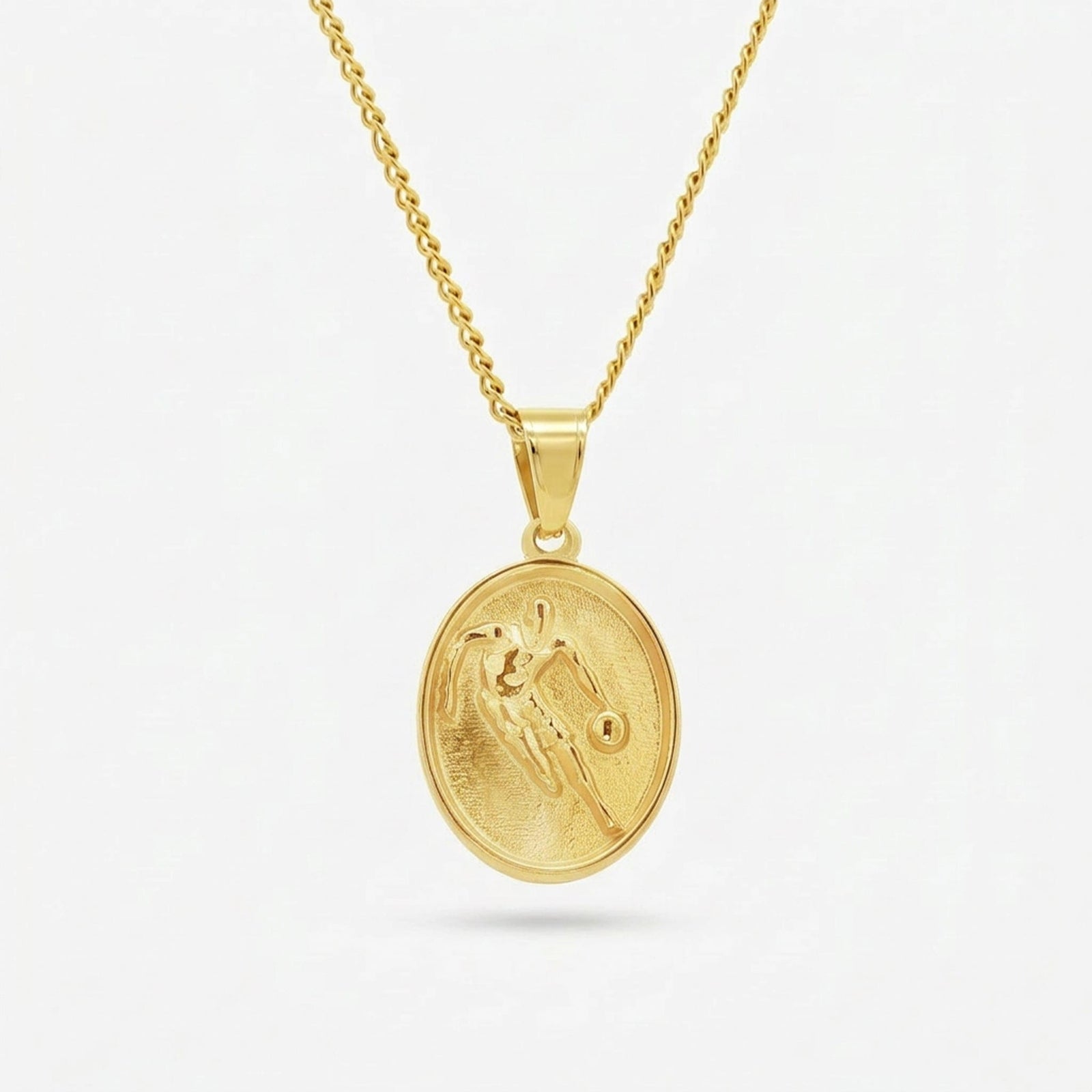 Basketball Silhouette Pendant