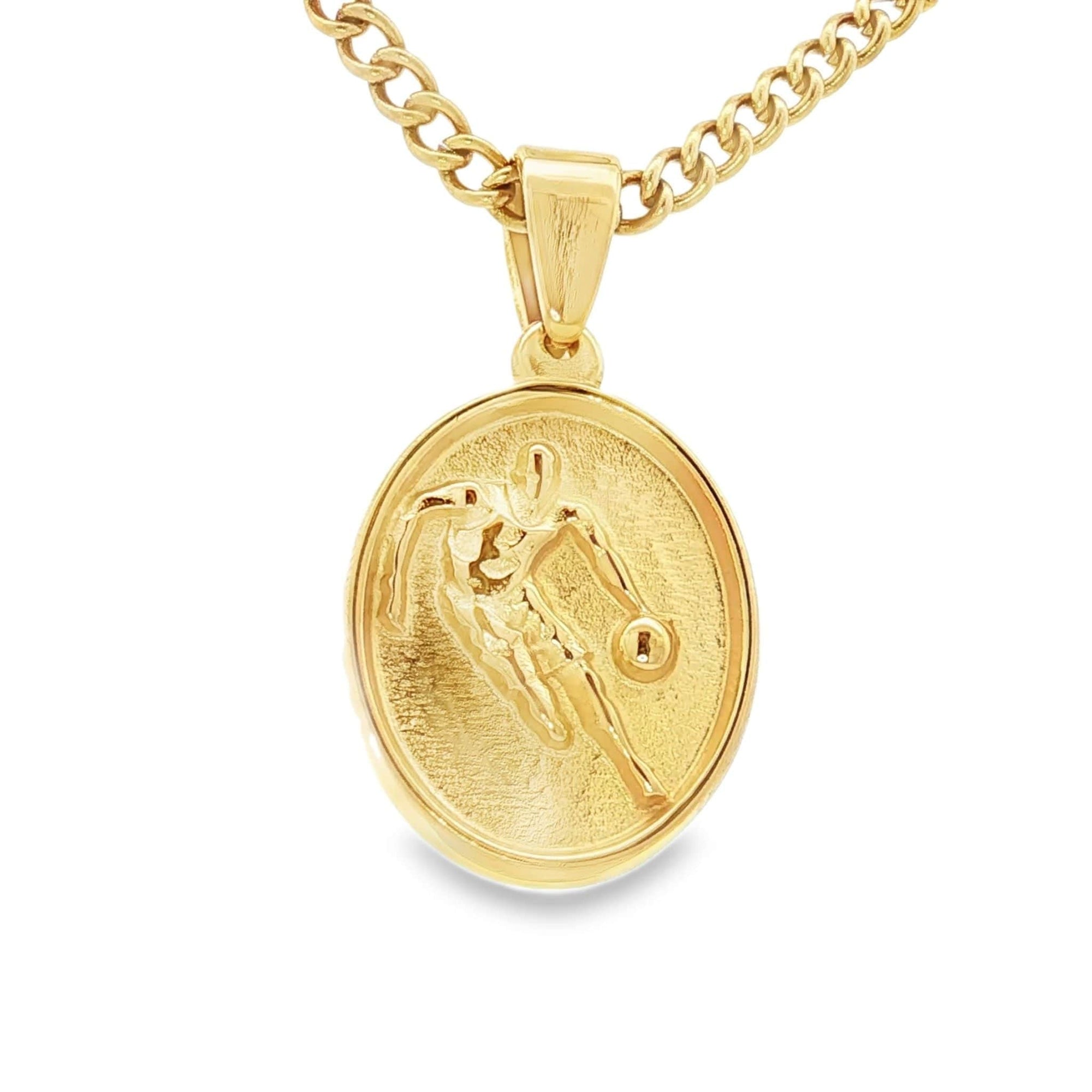 Basketball Silhouette Pendant