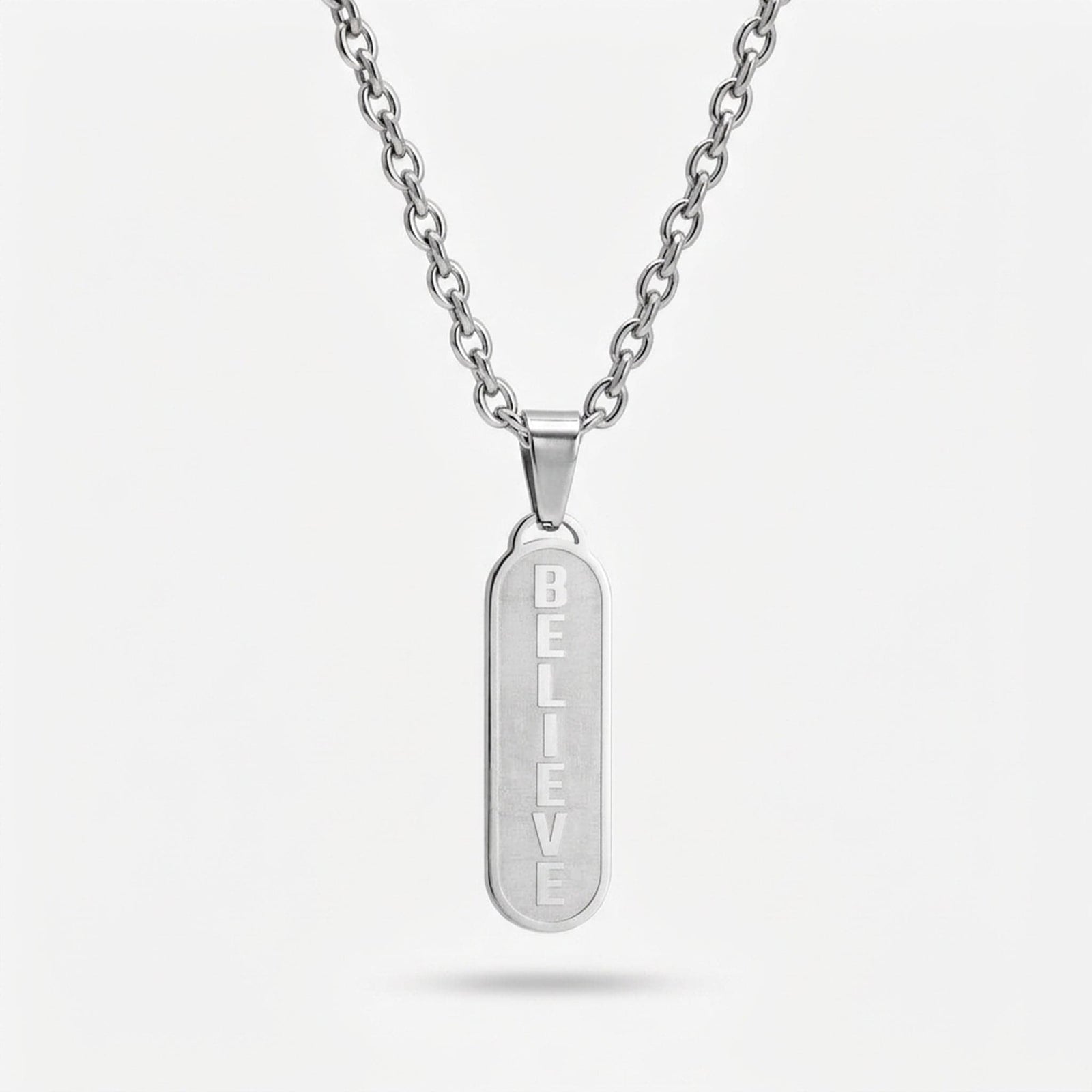 Believe - Motivational Pendant Necklace