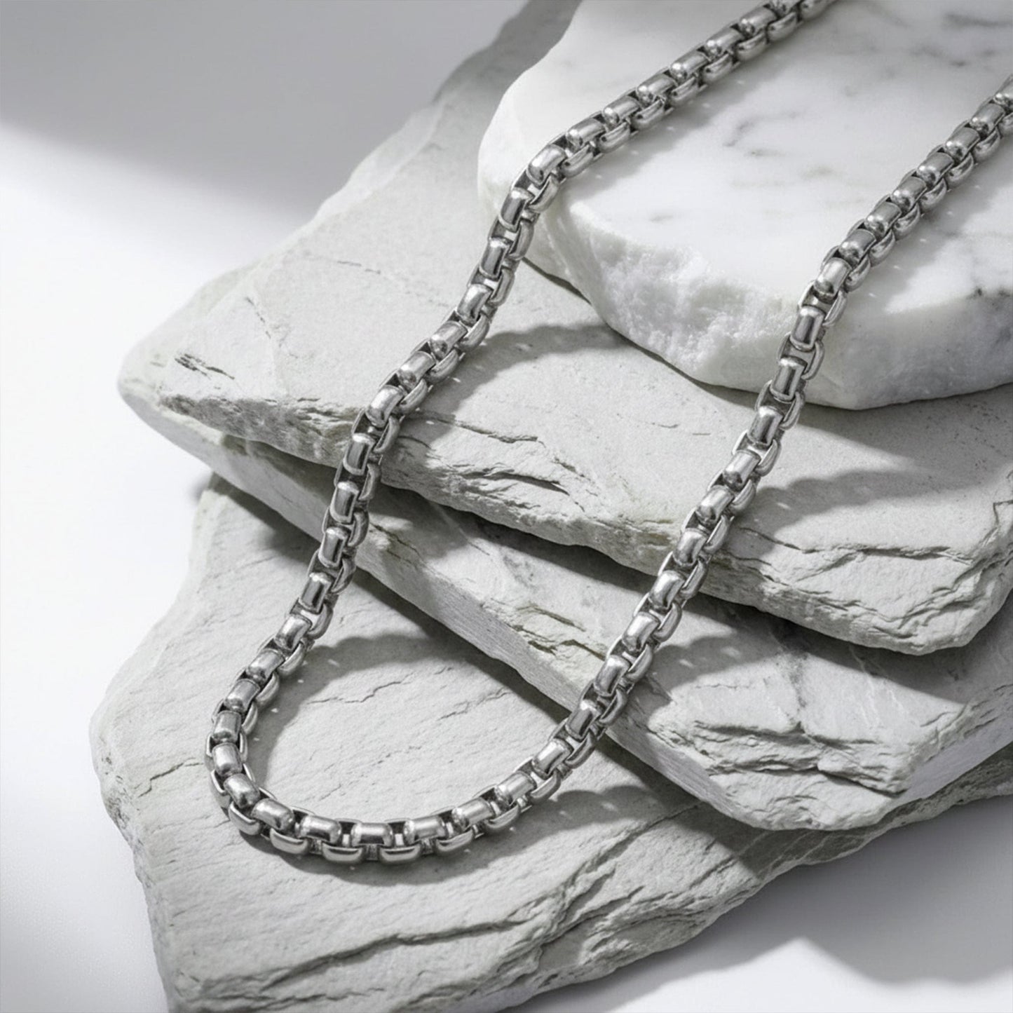 Box Chain 3MM - Silver