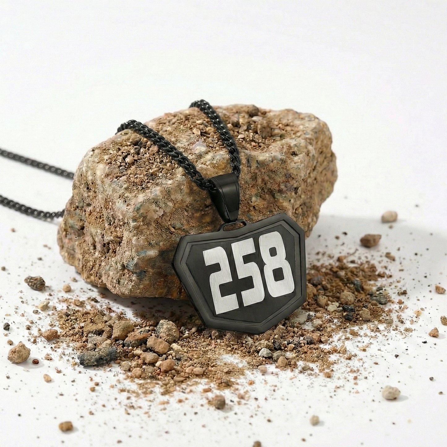 Motocross Pendant - Black