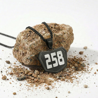 Motocross Pendant - Black