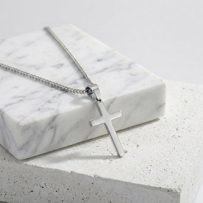 Stainless Steel Cross Necklace