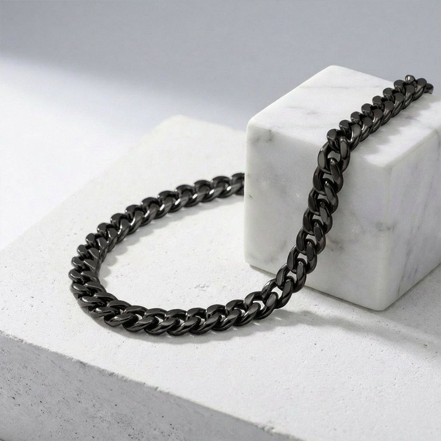 Cuban Chain 5MM - Black