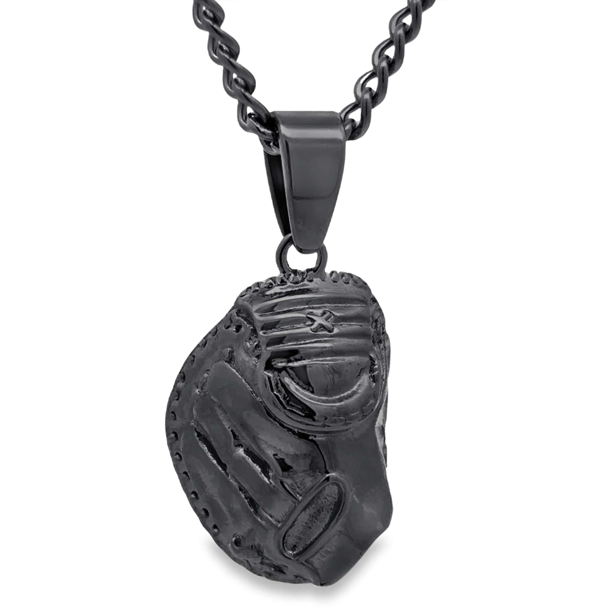 Catchers Mitt Pendant - Black