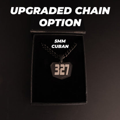 Motocross Pendant - Black