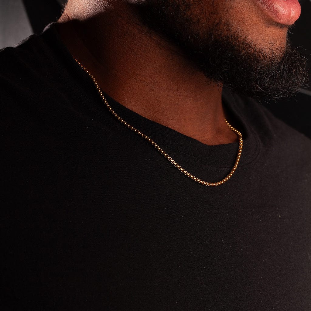 gold box chain 3mm