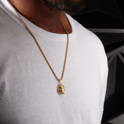 baseball player necklace