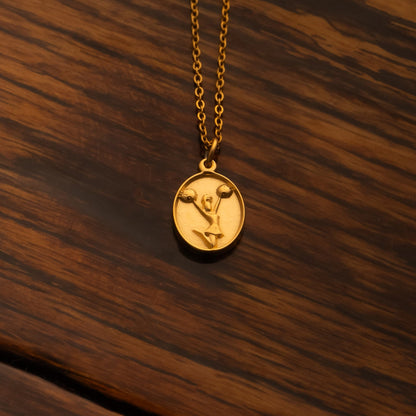 Cheer Silhouette Pendant