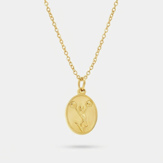 Cheer Silhouette Pendant