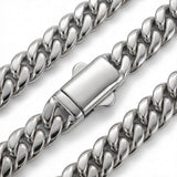 Number Pendant Necklace - Silver