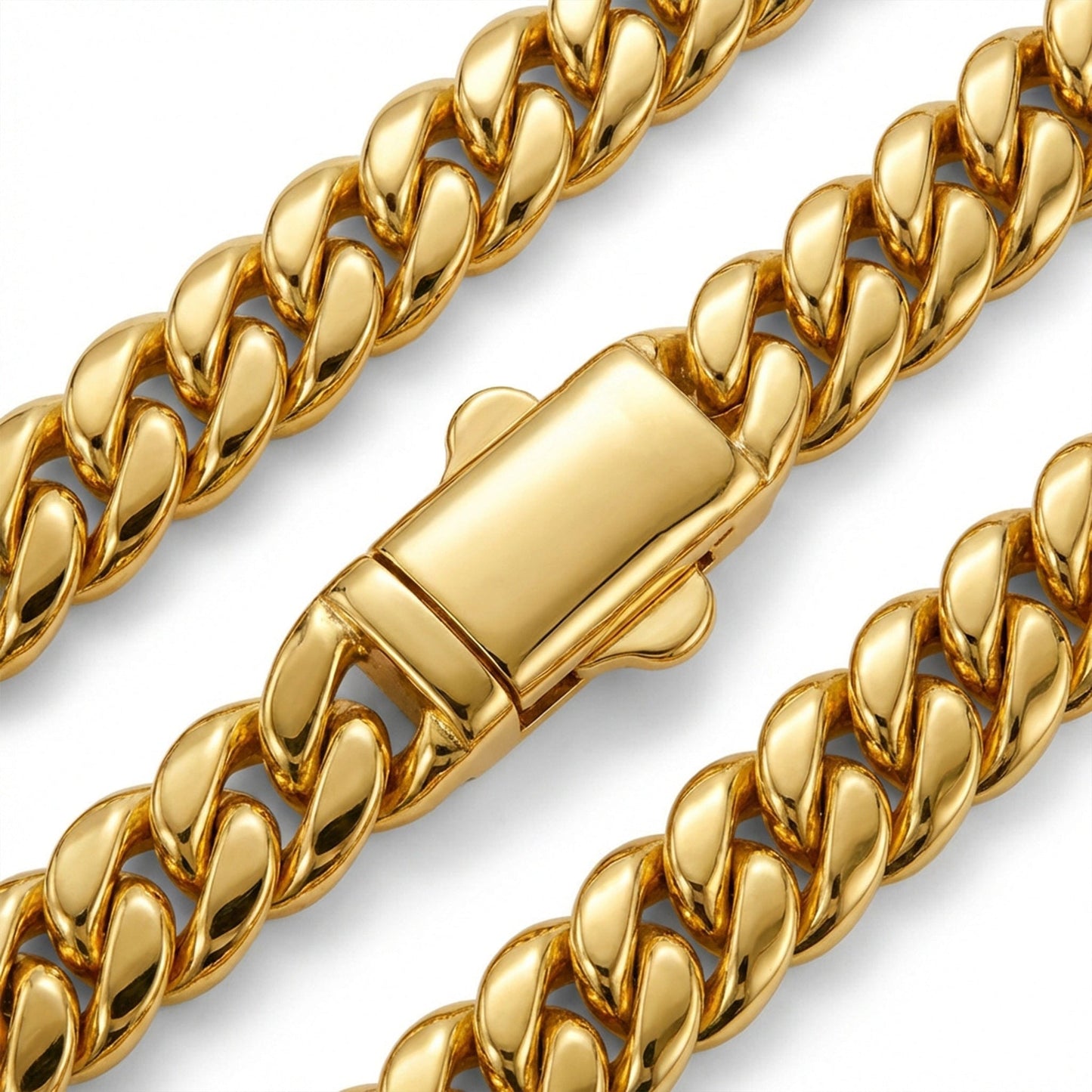 Number Pendant Necklace - Gold