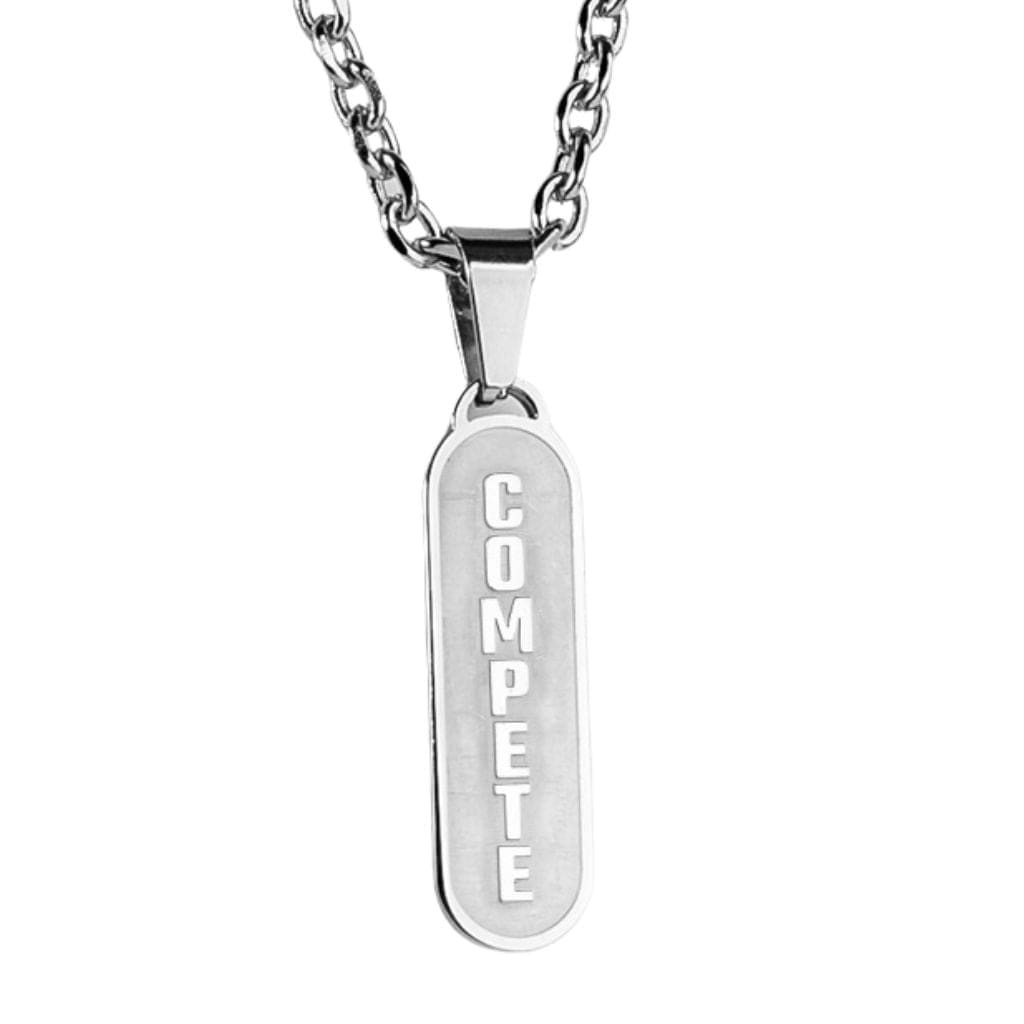 Compete - Motivational Pendant Necklace