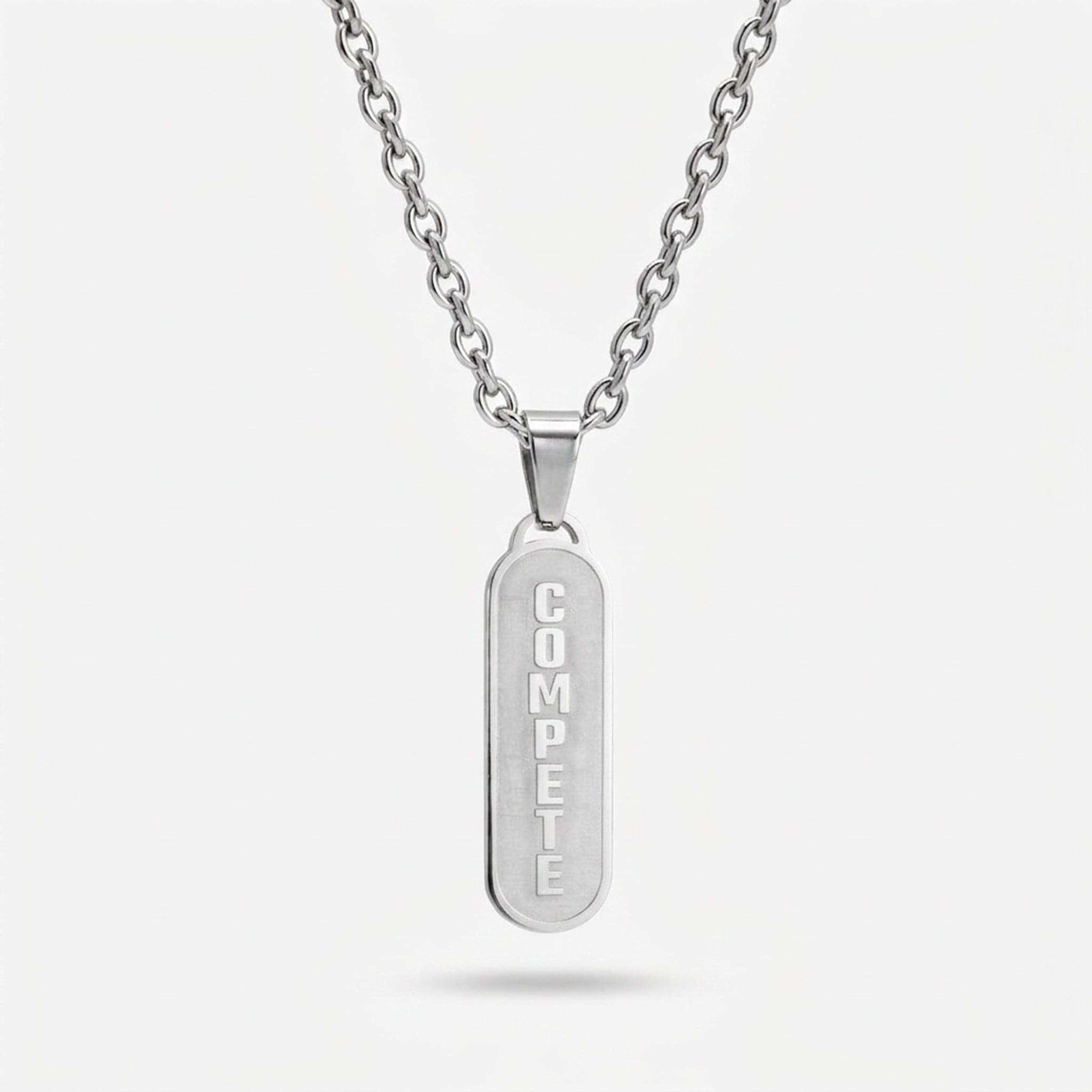 Compete - Motivational Pendant Necklace
