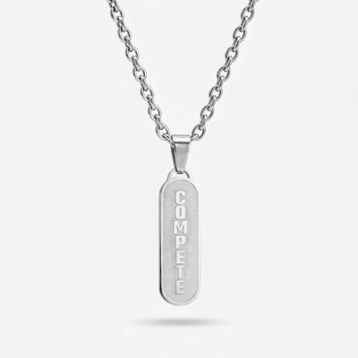 Compete - Motivational Pendant Necklace