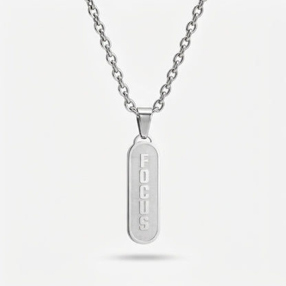 Focus - Motivational Pendant Necklace