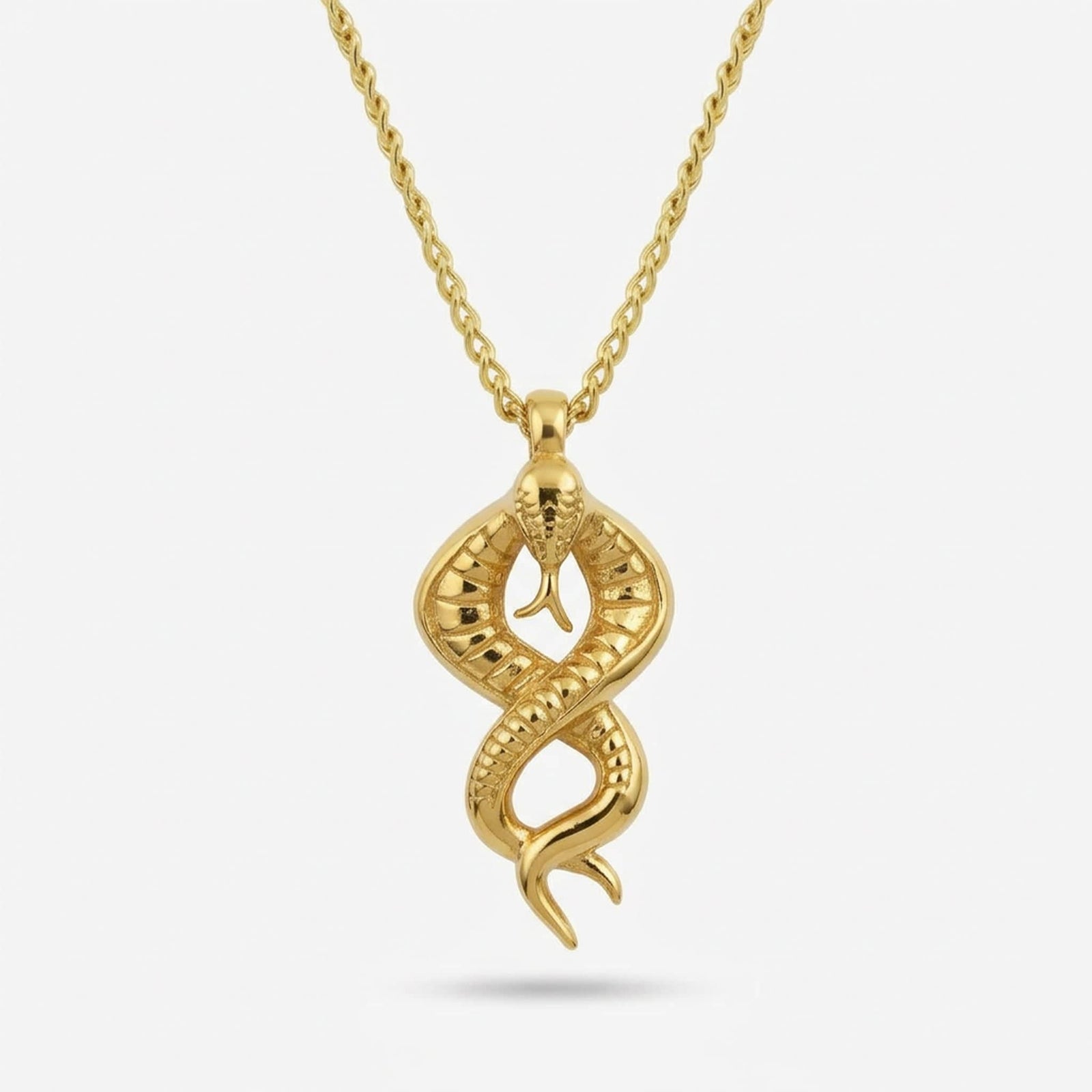 Snake Necklace - Gold