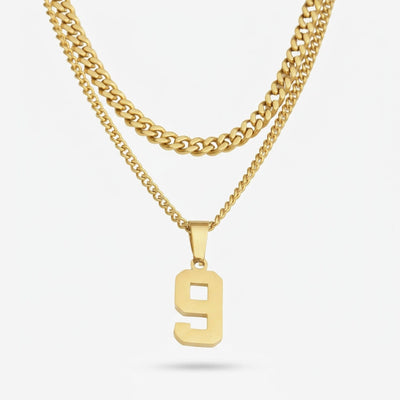 Pro Number Stack - Gold