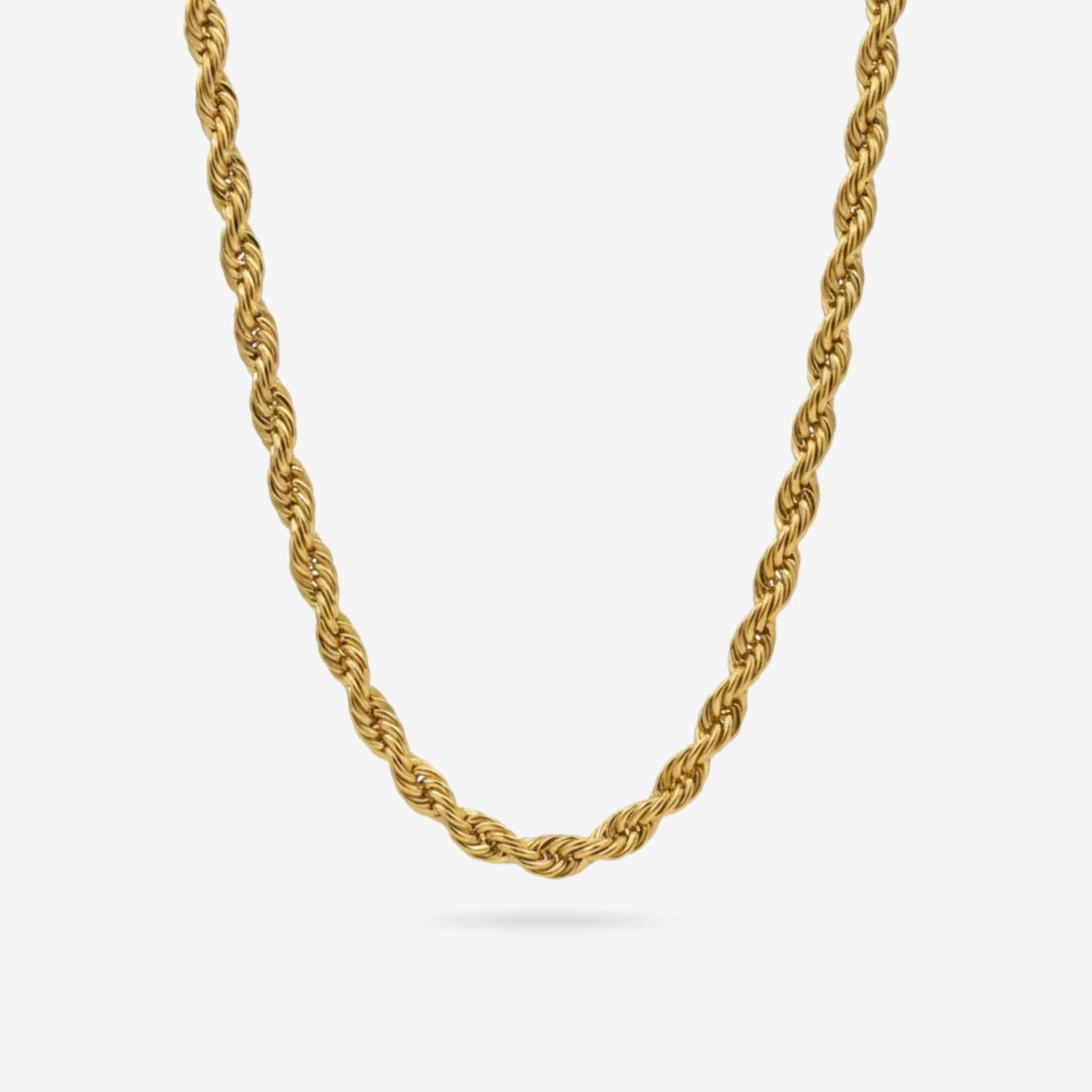 Gold Stainless Rope Chain 3MM