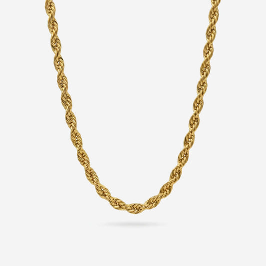 Gold Stainless Rope Chain 3MM