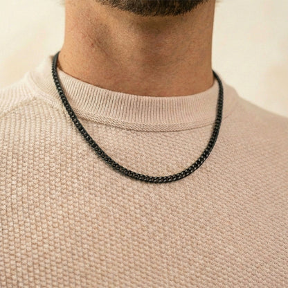 Cuban Chain 5MM - Black