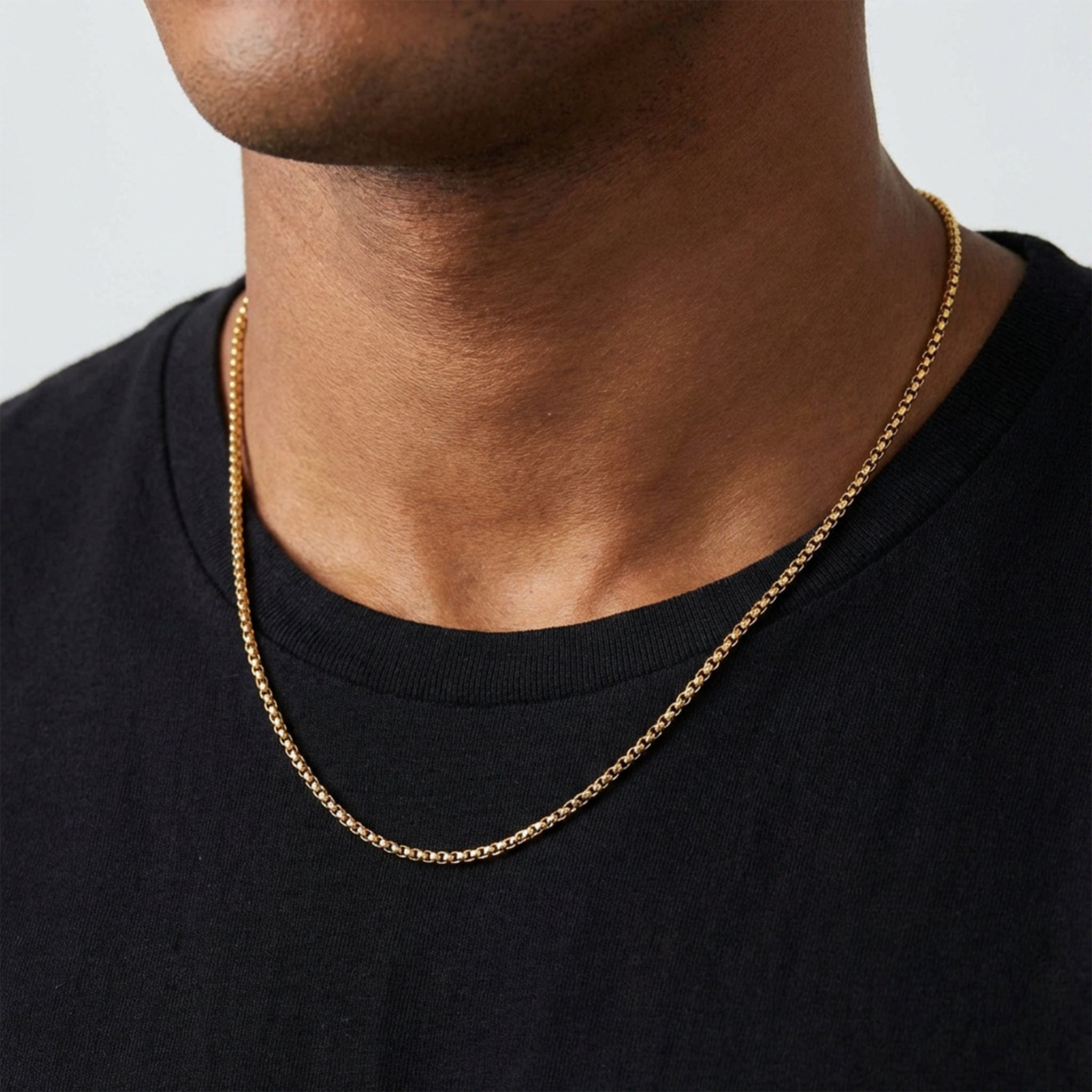 Box Chain 3MM - Gold