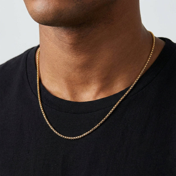 Box Chain 3MM - Gold