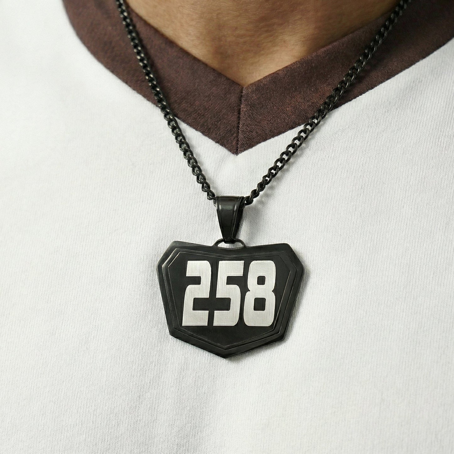 Motocross Pendant - Black