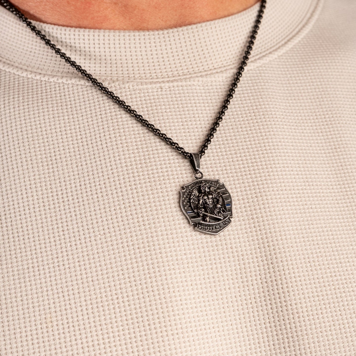 Saint Michael Police Badge