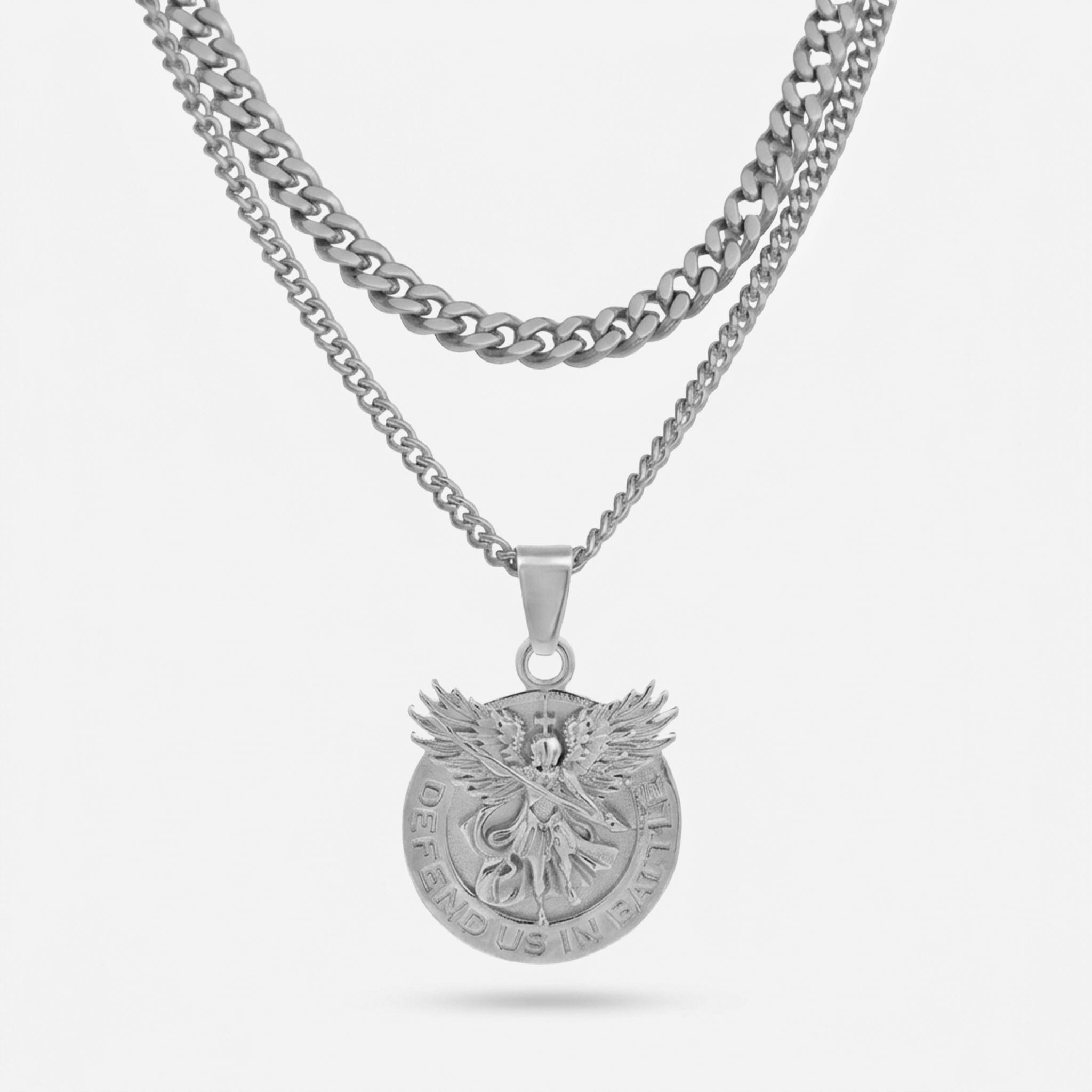 Saint Michael Set - Silver