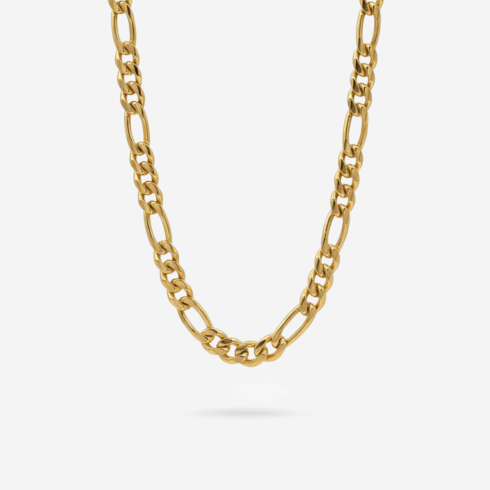 Figaro Chain 3MM - Gold