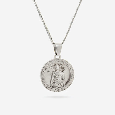 Saint Sebastian Pendant - Silver