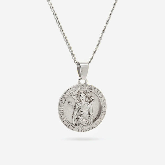 Saint Sebastian Pendant - Silver