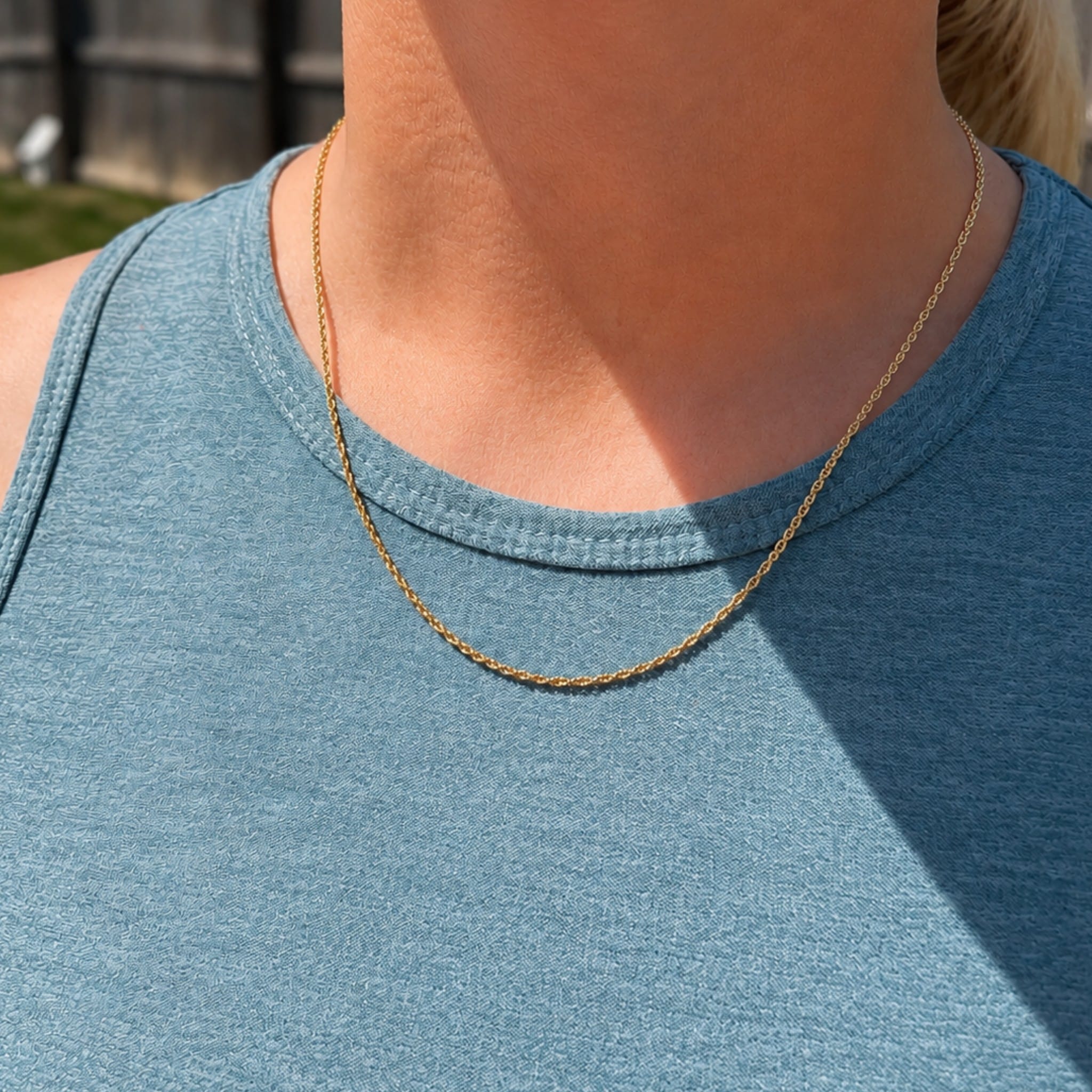 1.5MM Rope Chain – FlowX Jewelry