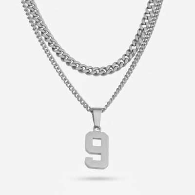 Pro Number Stack - Silver