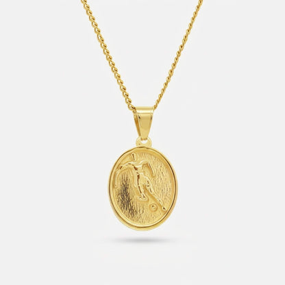 Soccer Silhouette Pendant