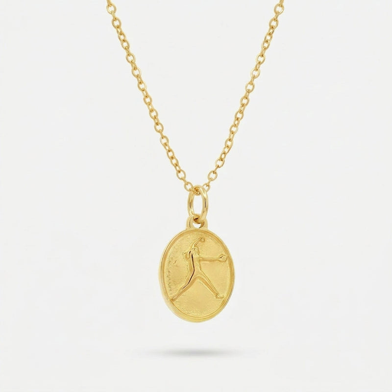 Softball Silhouette Pendant