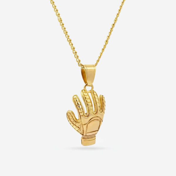 goalkeeper necklace in gold