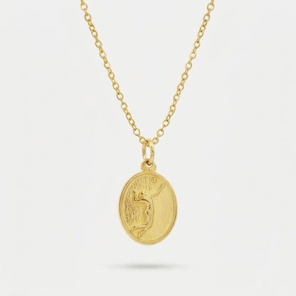 Volleyball Silhouette Pendant