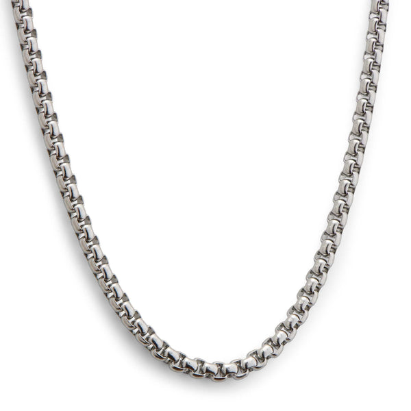 CUBE CHAIN NECKLACE / 4mm – AFB