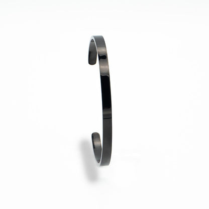 Black Cuff Bracelet