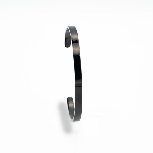 Black Cuff Bracelet