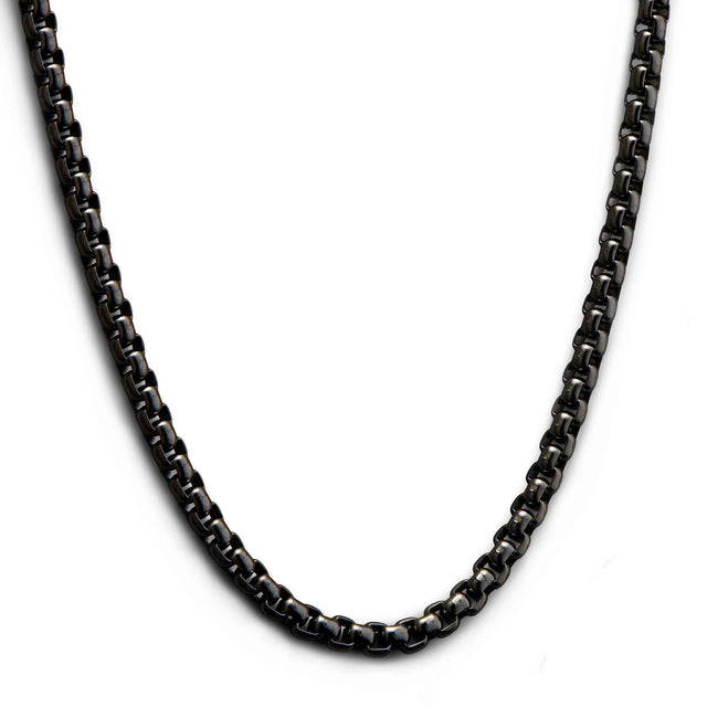 black box chain necklace
